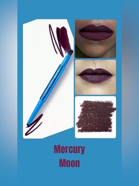 LOVE+CRAFT+BEAUTY Retractable Lip Liner + Brush (Mercury Maroon)